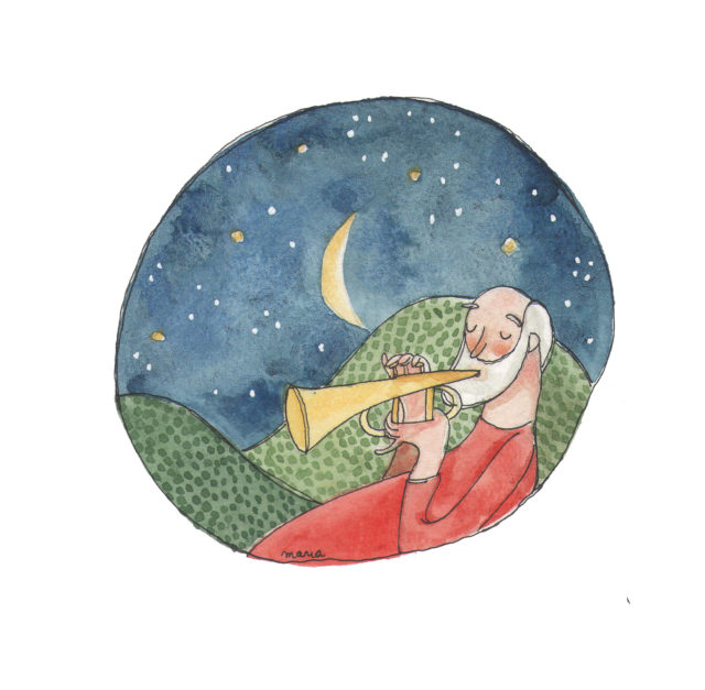 slideshow_MARIA MAREGA_ORME_FESTIVAL_PAGANELLA_TRENTINO_ILLUSTRATION_ICON_2.musica_di_notte